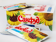 Cемечки "СанФуд" в шоколаде производства Южной Кореи (Lotte)